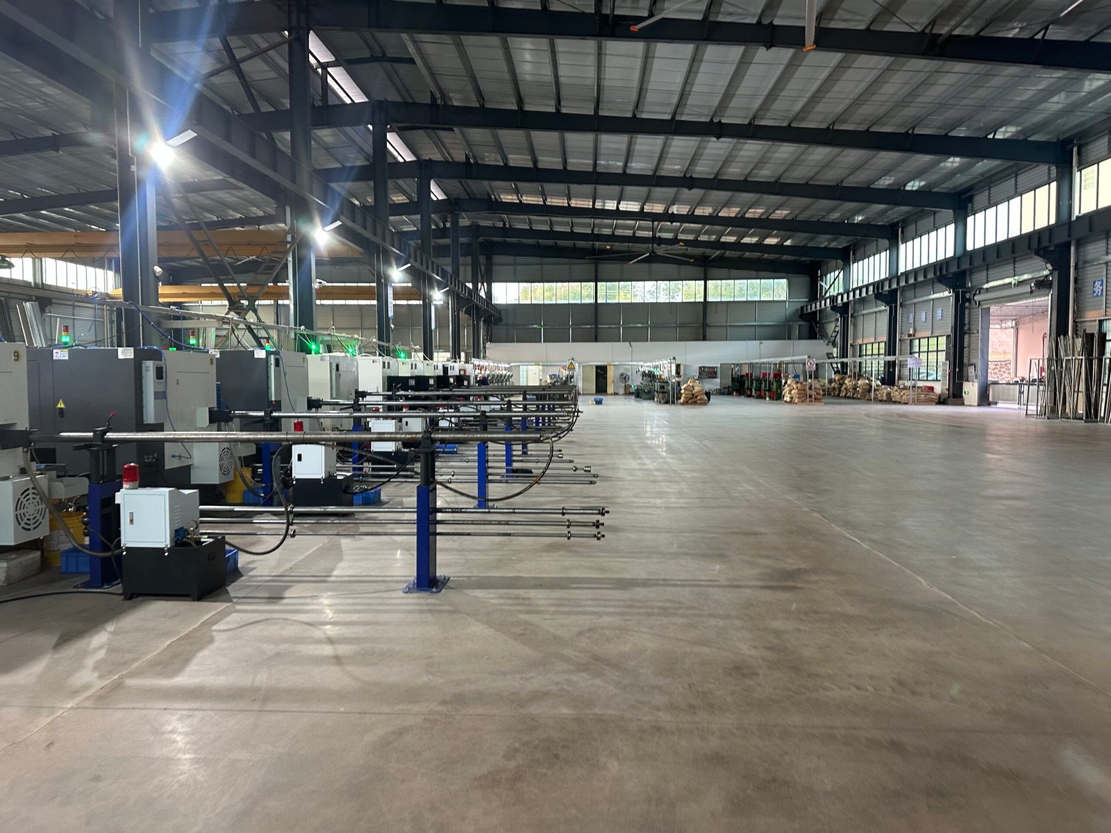 State-of-the-art 5-axis CNC machining center at the PremFixer facility.